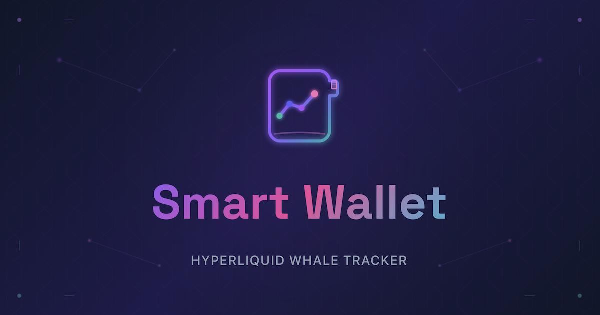 Wallet Monitor Smart Wallet Tracker | Hyperliquid Whale Tracker with 10 Indicators